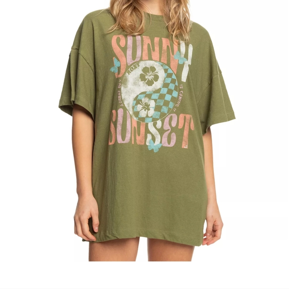 ROXYJuniors' Sweet Janis II Oversized T-Shirt